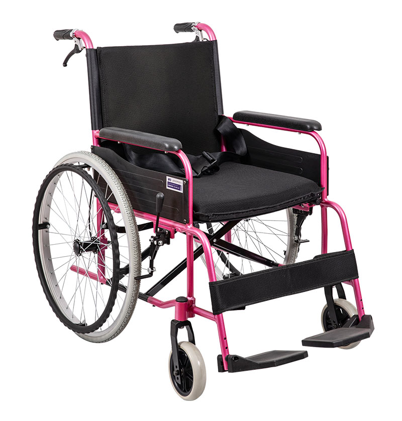 Scaun cu rotile manual ușor pentru spitale pentru vârstnici